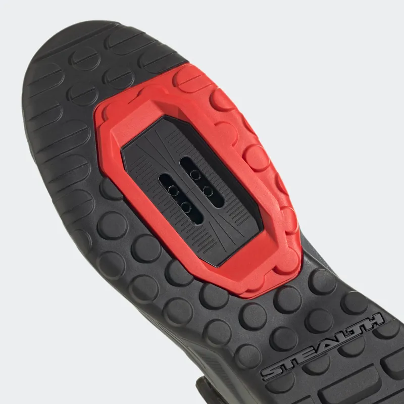 Five Ten Trailcross Pro Clip-In MTB Shoes Grey Five/Core Black/Red-7